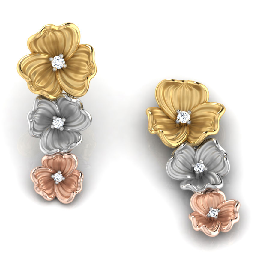 Etenia Diamond Drop Earrings Etenia Diamond Drop Earrings