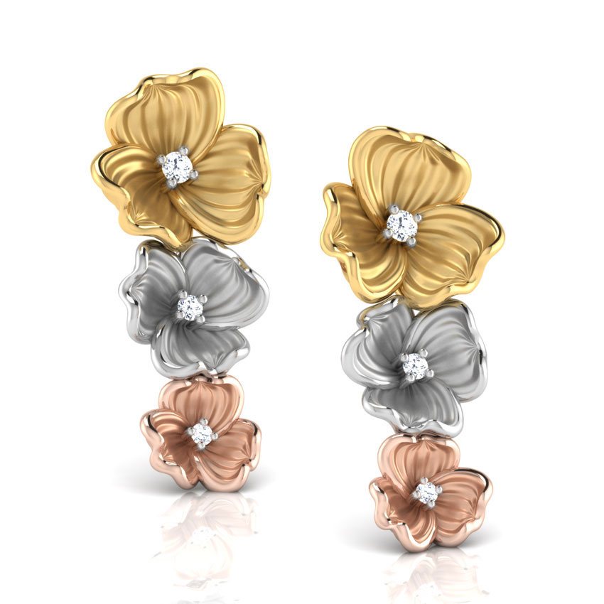 Etenia Diamond Drop Earrings Etenia Diamond Drop Earrings