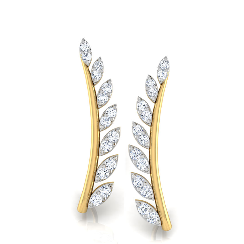 Flora Diamond Ear Cuffs