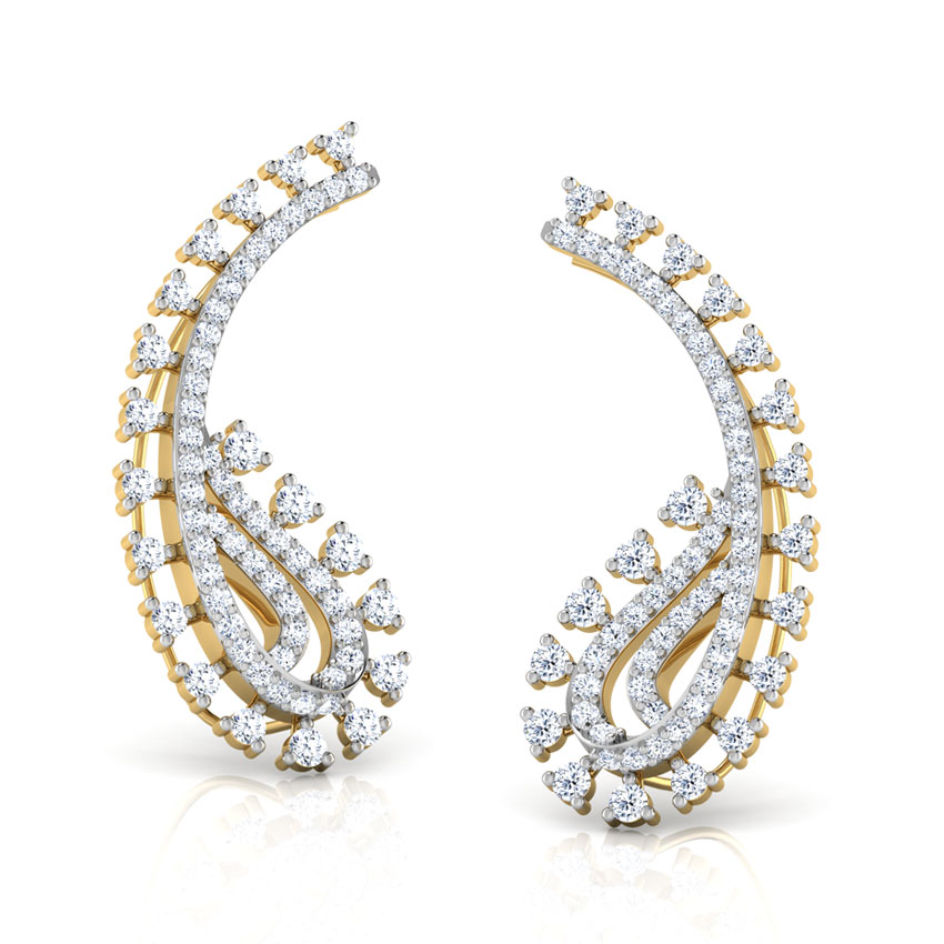 Paisley Ear Cuffs