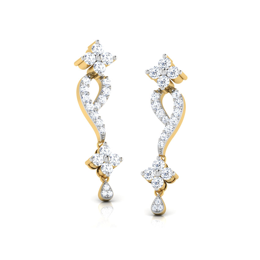 Flora Bunch Drop Earrings