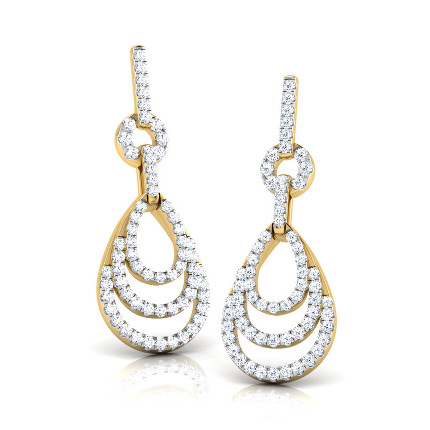 Jessy Layered Drop Earrings