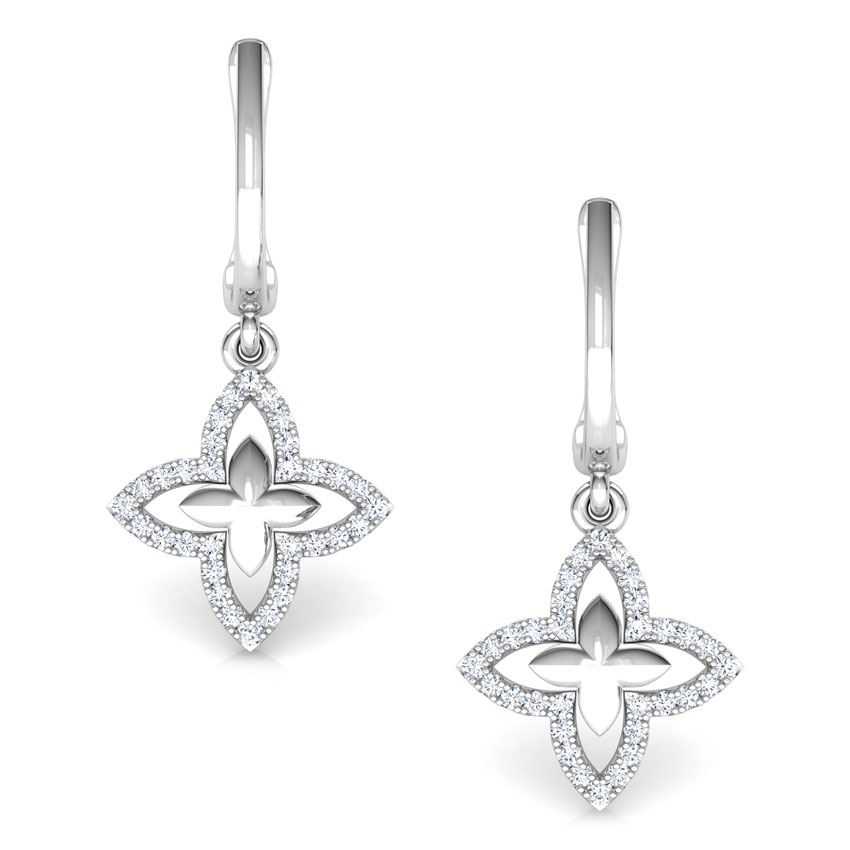 Hana Bloom Diamond Hoop Earrings Hana Bloom Diamond Hoop Earrings