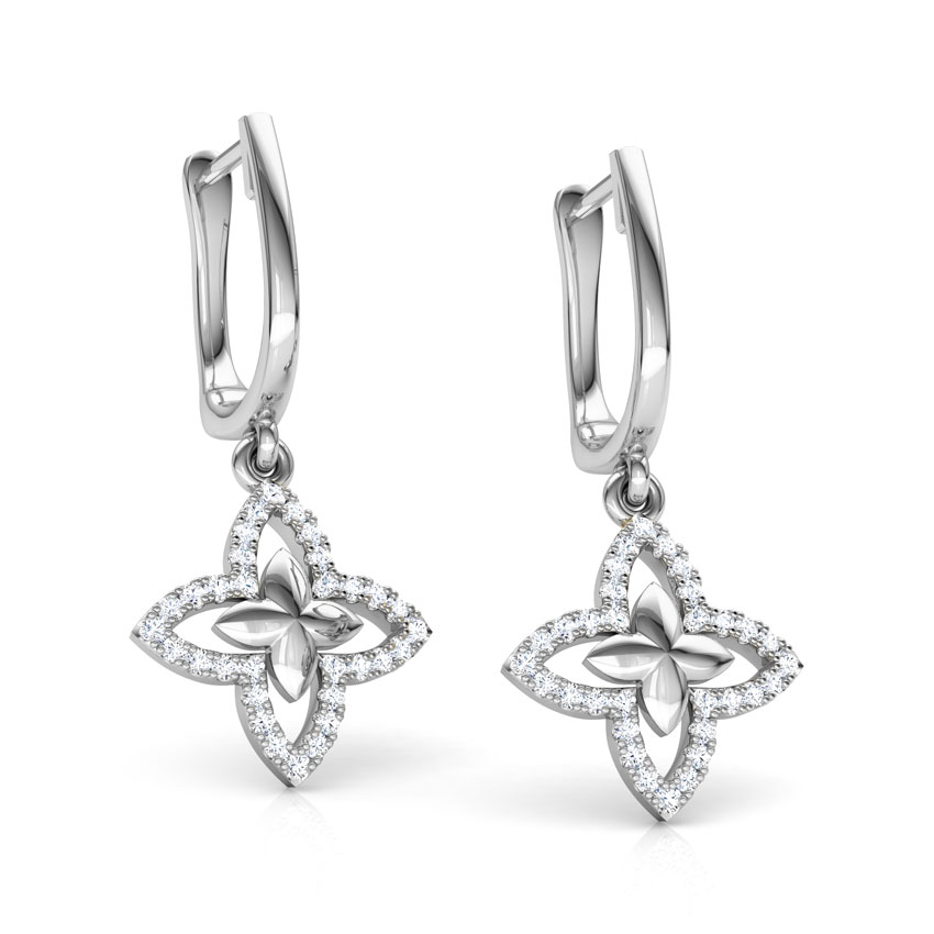 Hana Bloom Diamond Hoop Earrings Hana Bloom Diamond Hoop Earrings