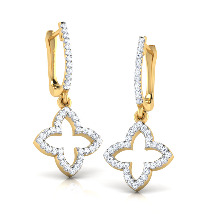 Holly Cutout Drop Earrings