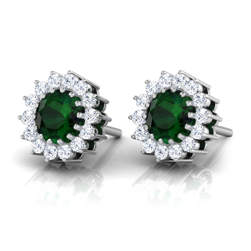 Lorea Flower Stud Earrings