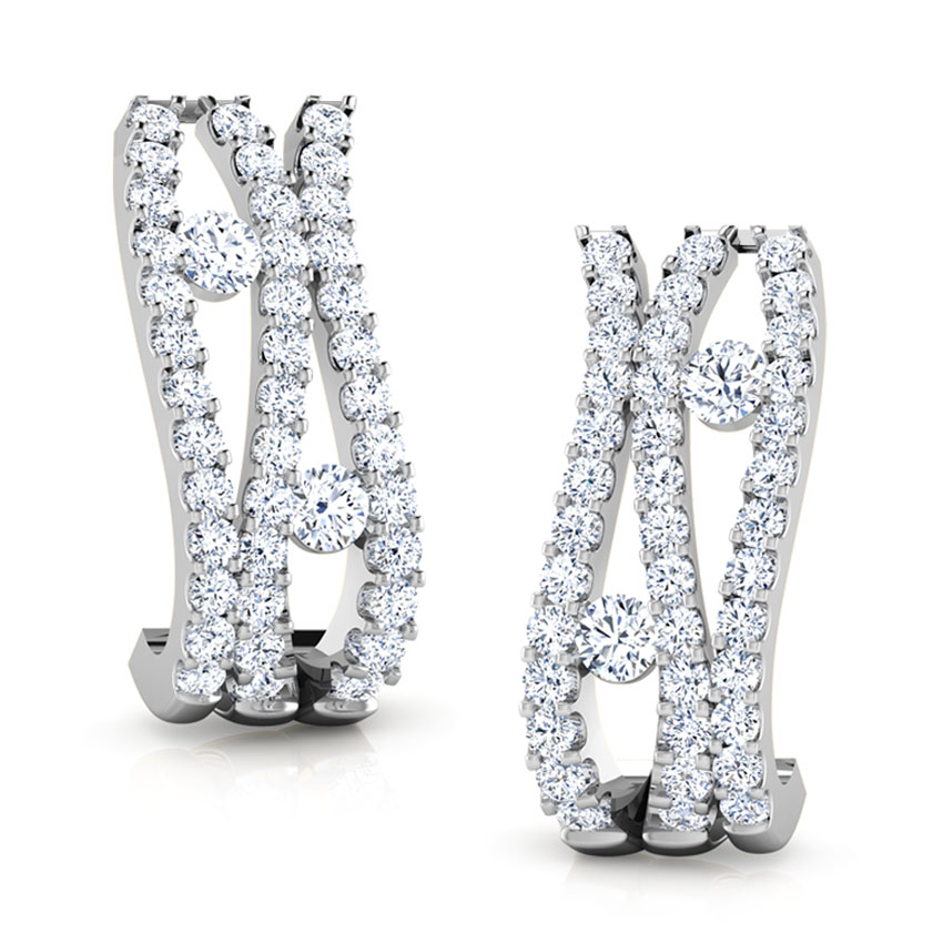 Sara Wave Hoop Earrings