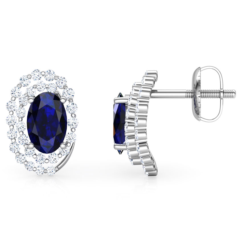 Julia Gemstone Stud Earrings