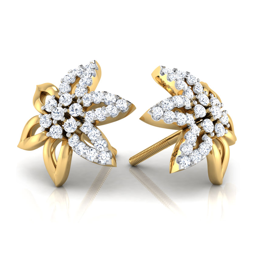 Celina Diamond Stud Earrings Celina Diamond Stud Earrings