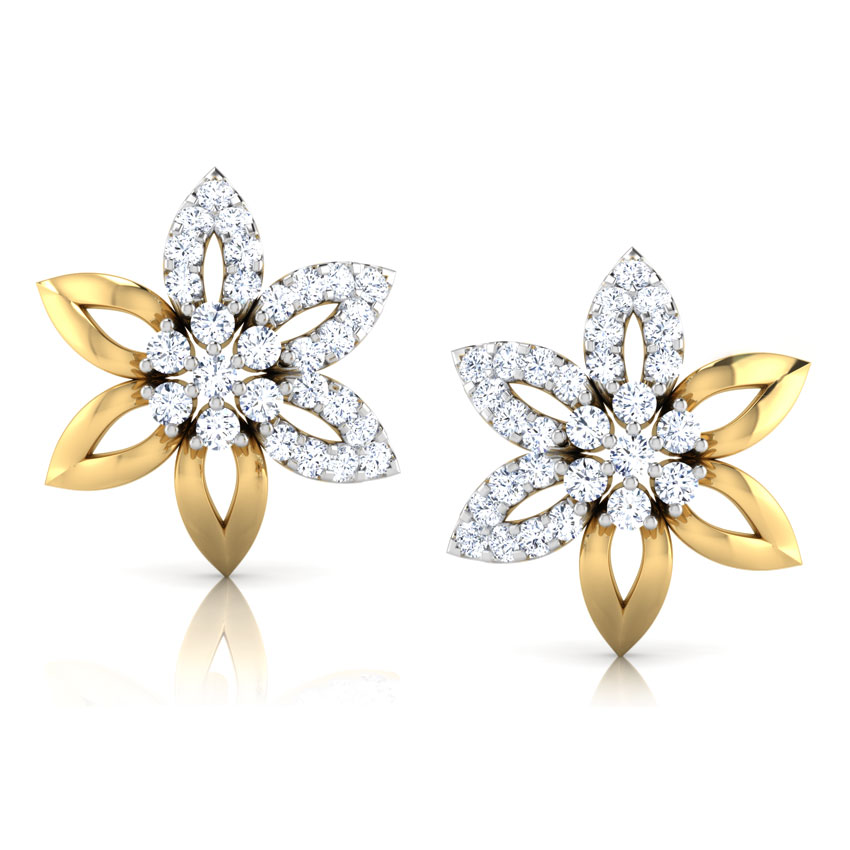 Celina Diamond Stud Earrings Celina Diamond Stud Earrings