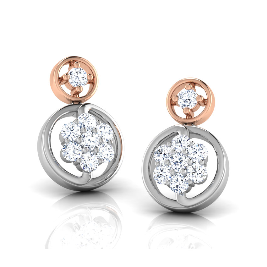 Anthia Circled Stud Earrings