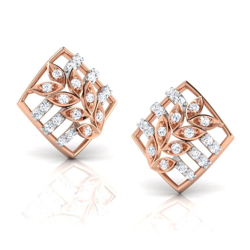 Della Mesh Stud Earrings