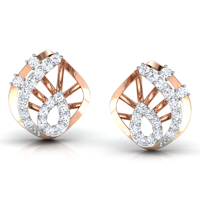 Erica Array Diamond Stud Earrings