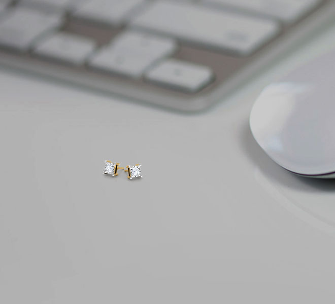 Tia Diamond Stud Earrings Tia Diamond Stud Earrings
