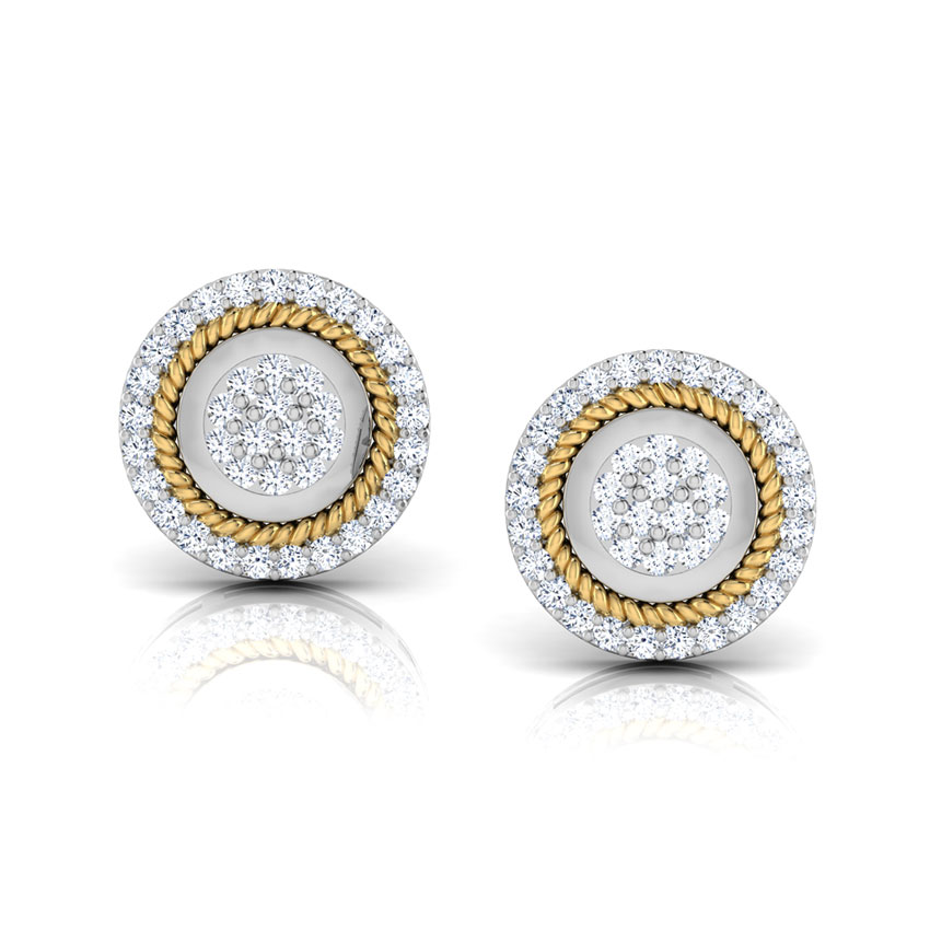 Diana Halo Diamond Stud Earrings Diana Halo Diamond Stud Earrings