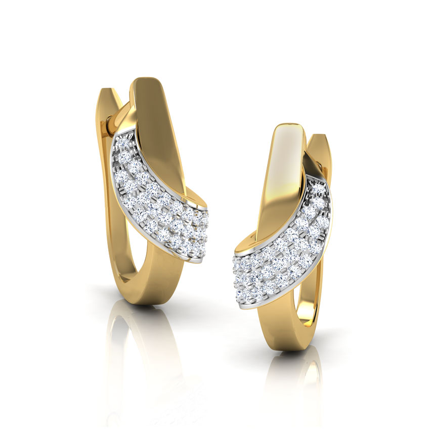 Kore Diamond Hug Earrings