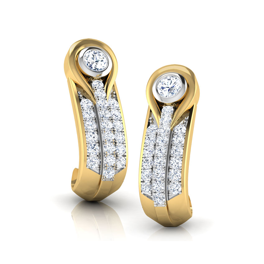 Cilla Twist Hoop Earrings