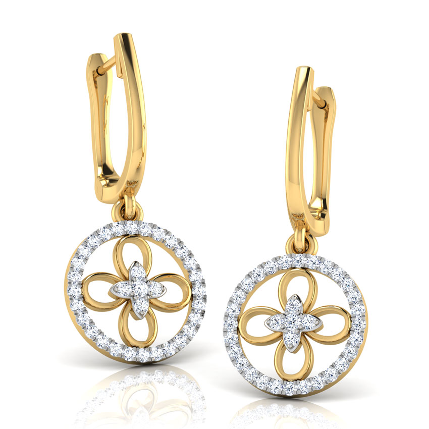 Sia Flora Rounded Earrings