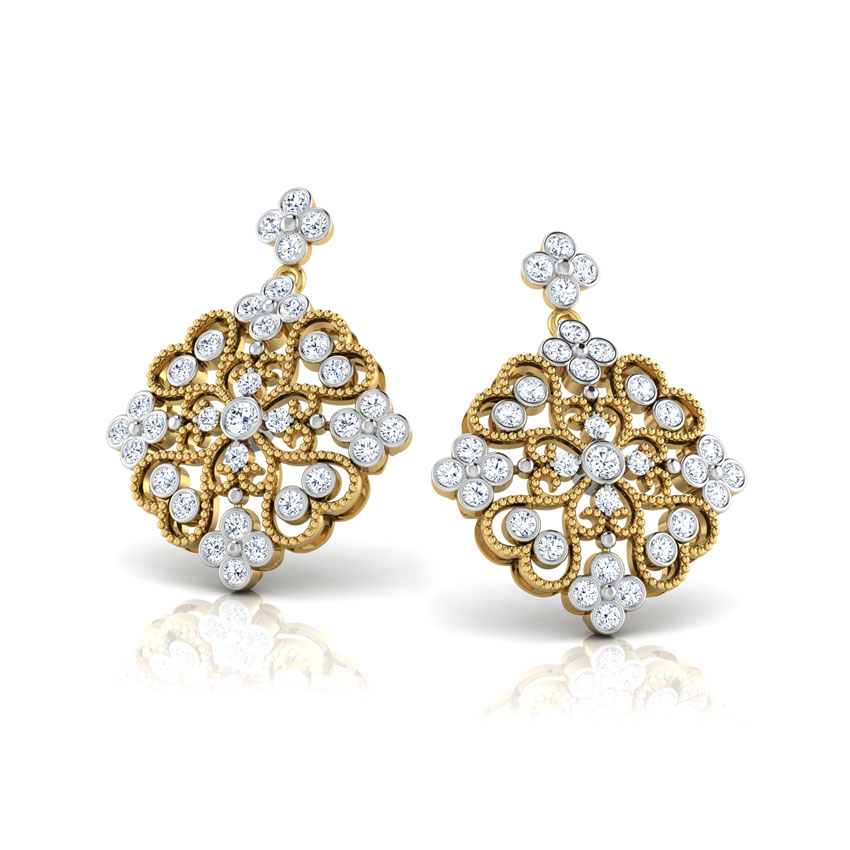 Caroline Victorian Drop Earrings