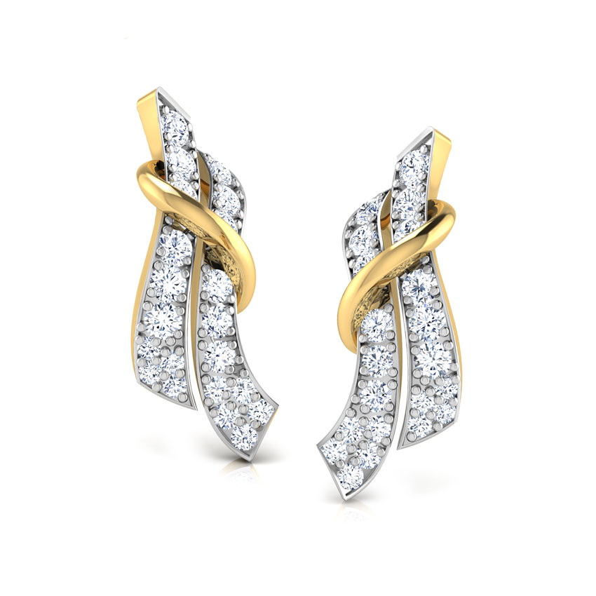 Cindy Twined Stud Earrings
