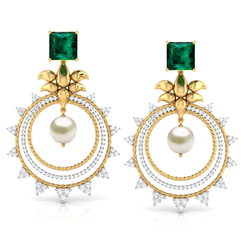 Elara Lotus Chand Bali