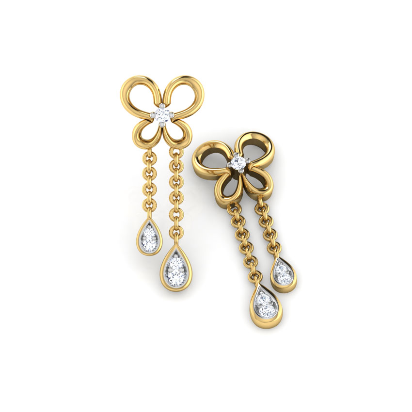 Butterfly Dew Kids' Diamond Earrings Butterfly Dew Kids' Diamond Earrings
