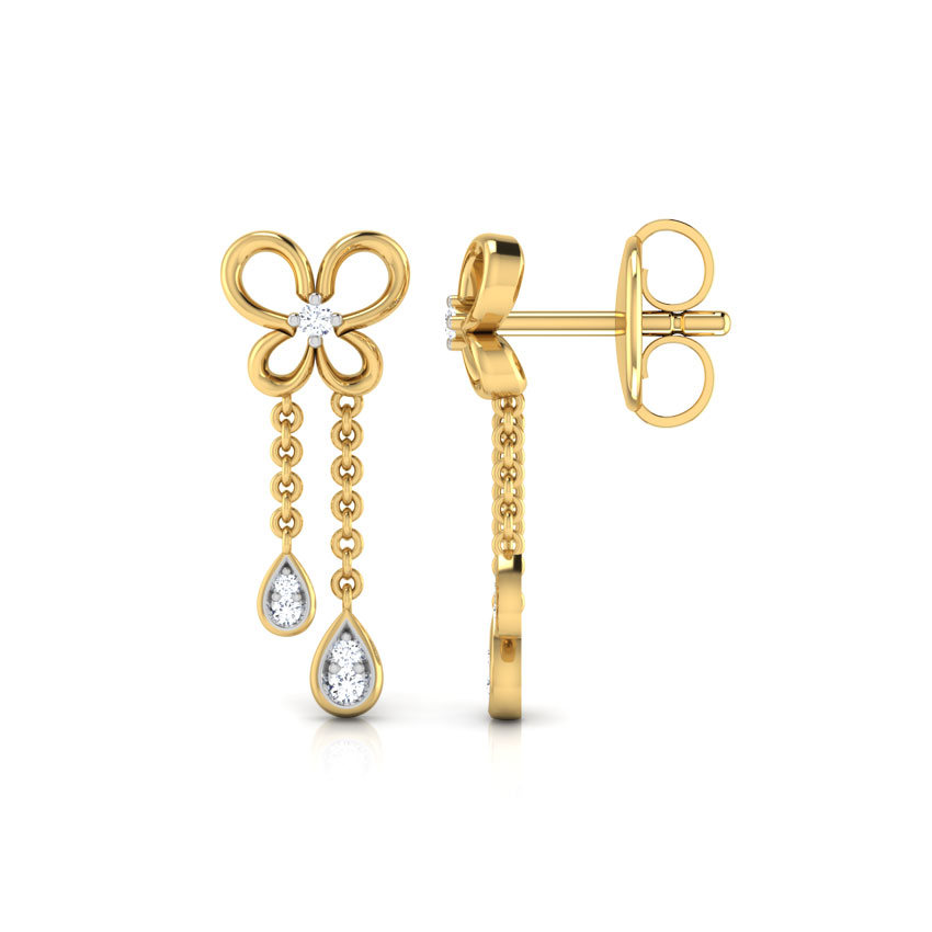 Butterfly Dew Kids' Diamond Earrings Butterfly Dew Kids' Diamond Earrings
