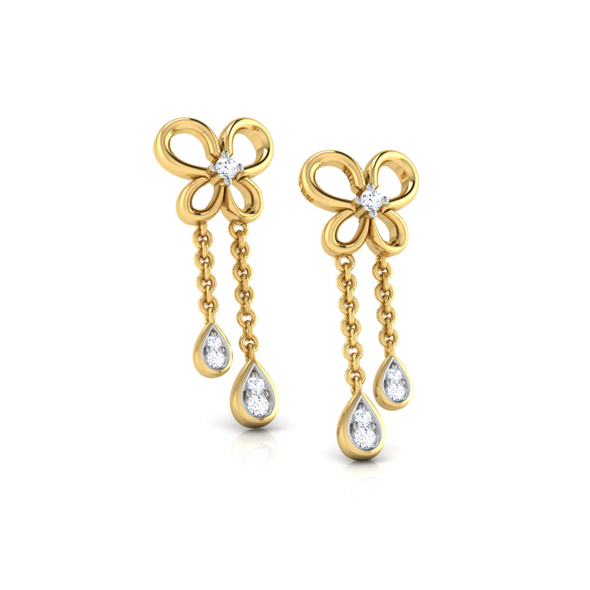 Butterfly Dew Kids' Diamond Earrings Butterfly Dew Kids' Diamond Earrings