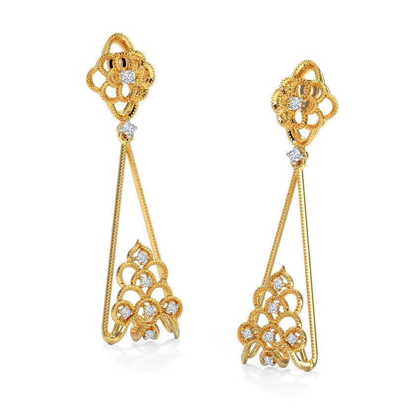 Aradia Crown Drop Earrings