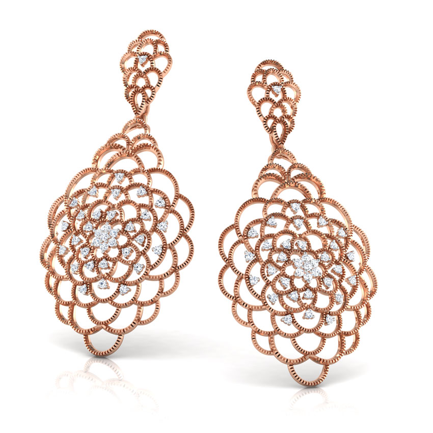 Rumi Ruffle Drop Earrings