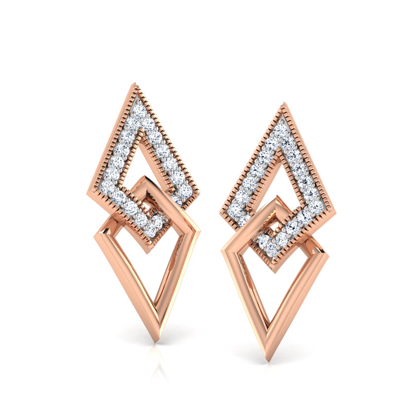 Dina Interlinked Stud Earrings