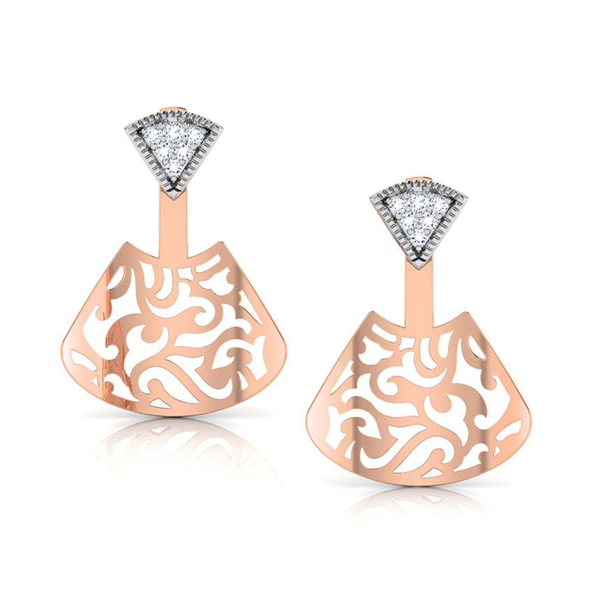 Scarlett Dainty Diamond Ear Jackets Scarlett Dainty Diamond Ear Jackets