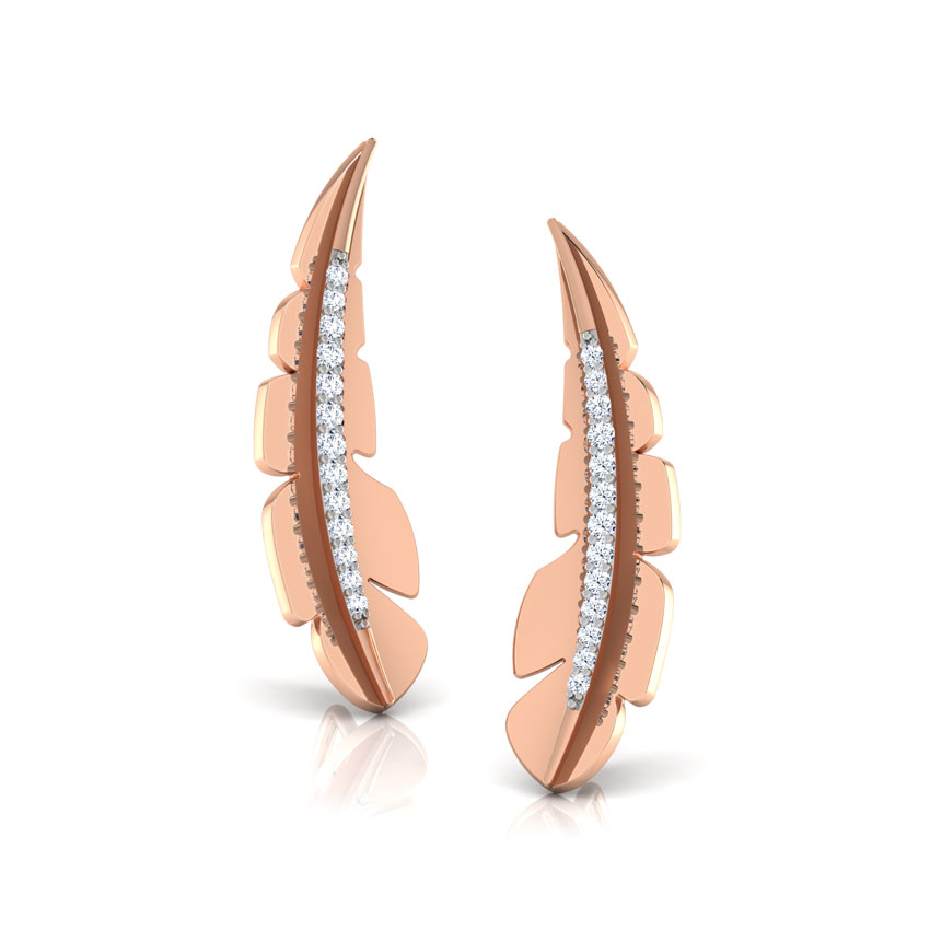 Massy Leaf Ear Cuffs