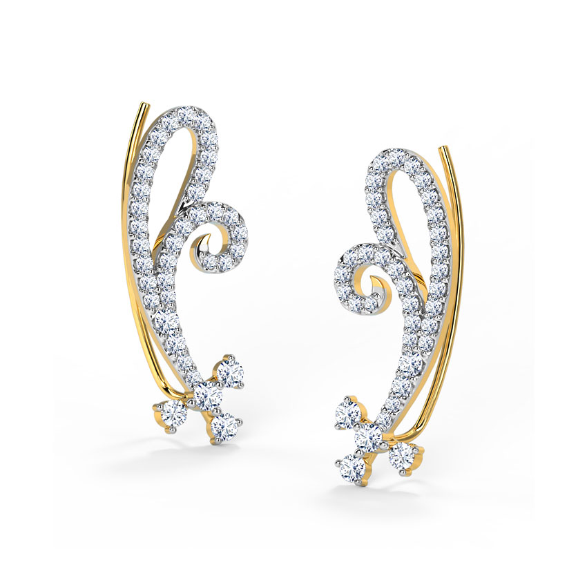 Bara Swirl Ear Cuffs