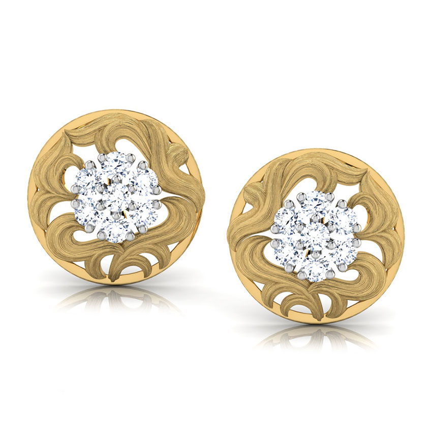 Cluster Bloom Stud Earrings