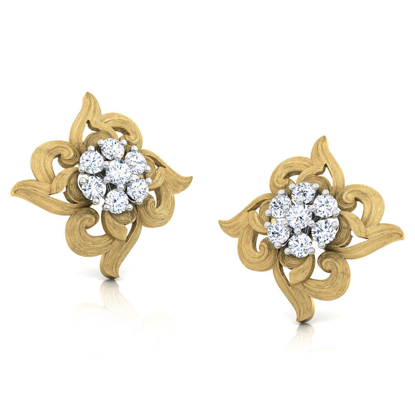 Cluster Spread Stud Earrings