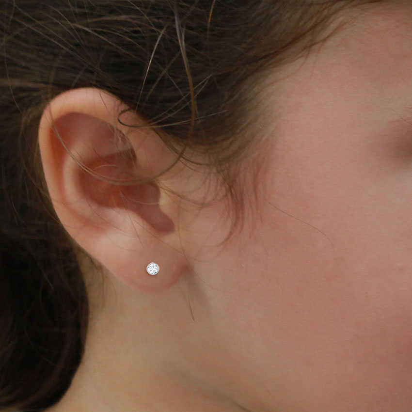 Baby Sparkle Kids' Diamond Earrings