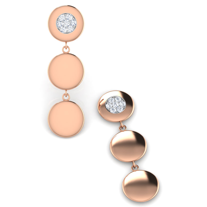 Janie Stamped Drop Earrings