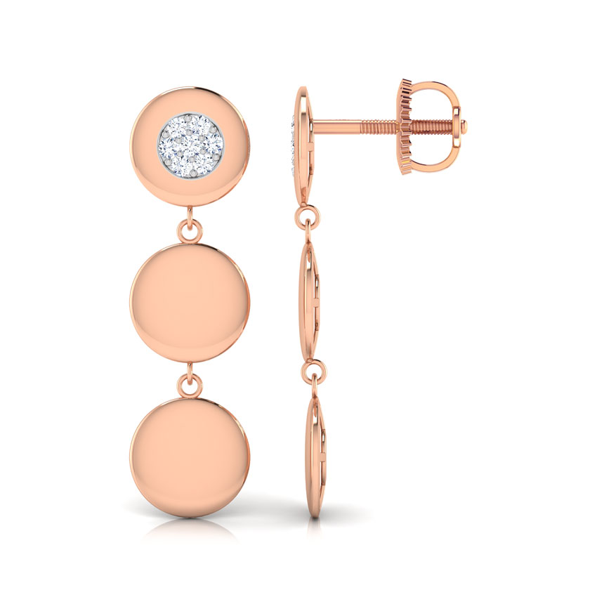 Janie Stamped Drop Earrings