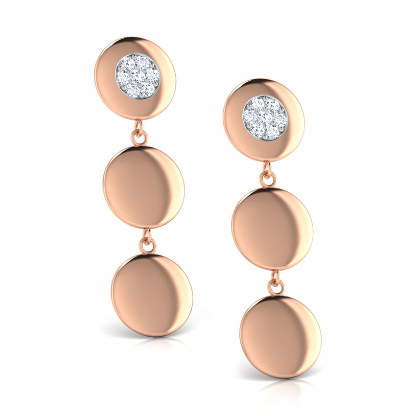 Janie Stamped Drop Earrings