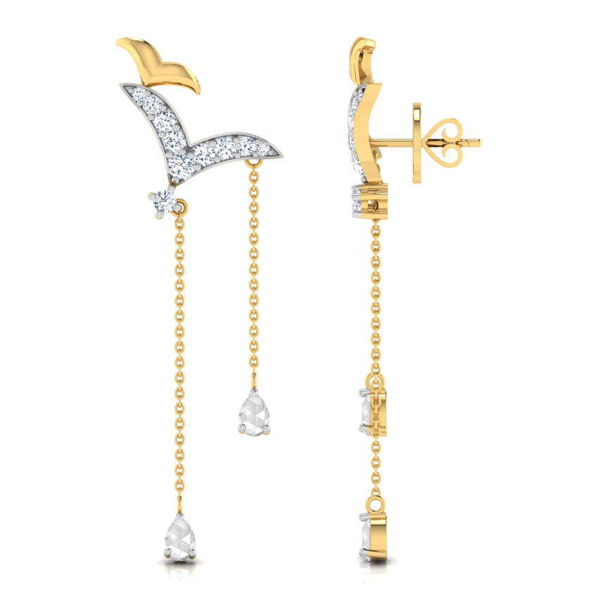 Flock Opulence Gemstone Drop Earrings Flock Opulence Gemstone Drop Earrings