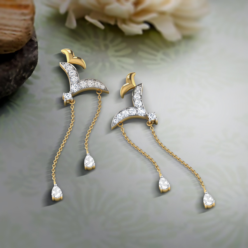 Flock Opulence Gemstone Drop Earrings Flock Opulence Gemstone Drop Earrings