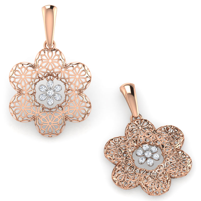 Tress Trellis Diamond Drop Earrings Tress Trellis Diamond Drop Earrings
