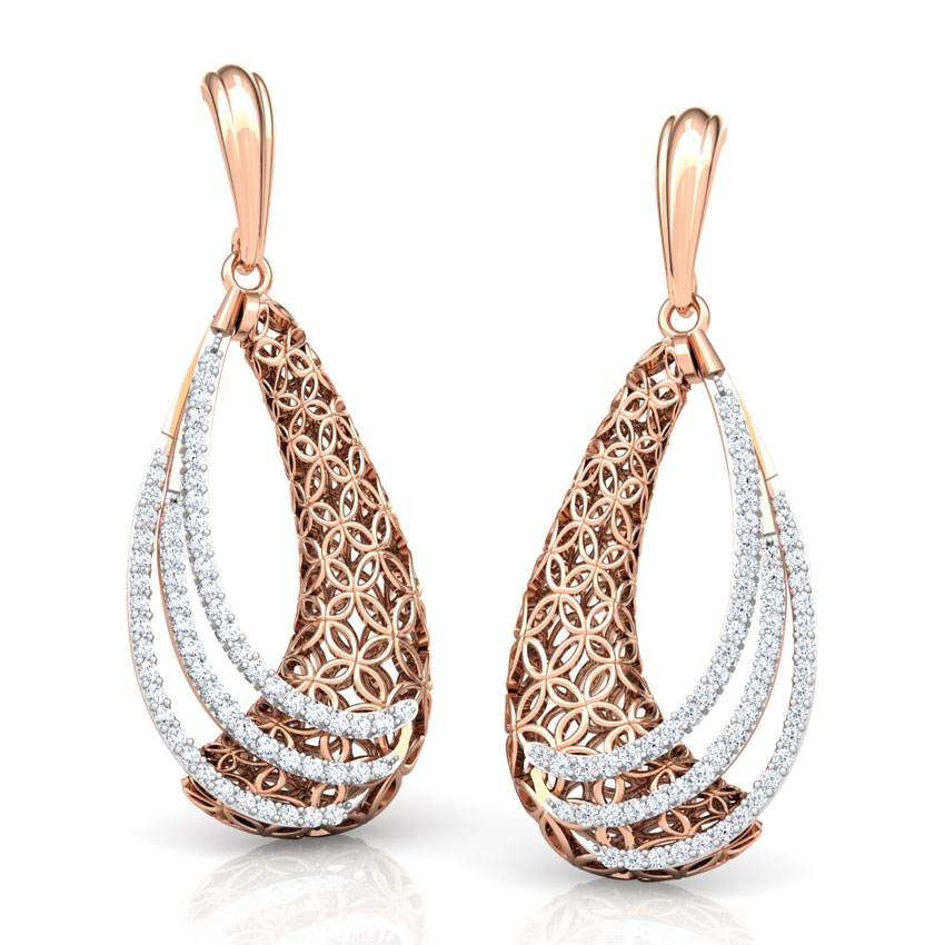 Frill Trellis Drop Earrings Frill Trellis Drop Earrings