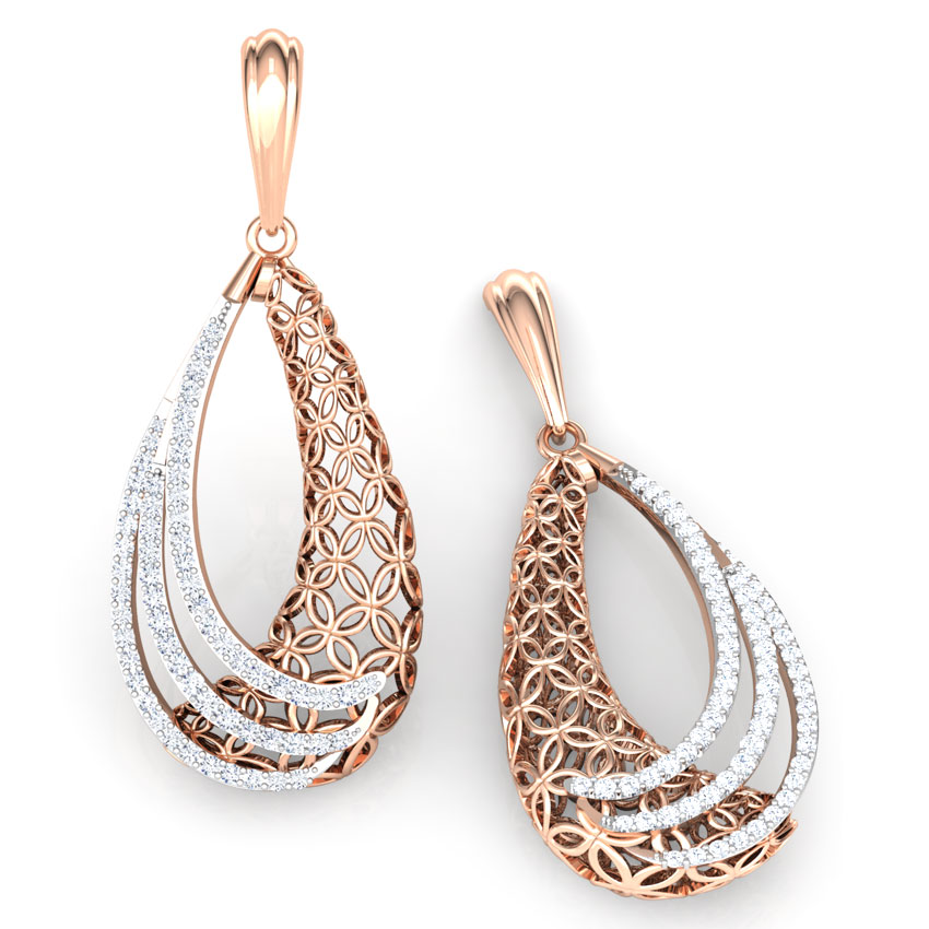 Frill Trellis Drop Earrings Frill Trellis Drop Earrings