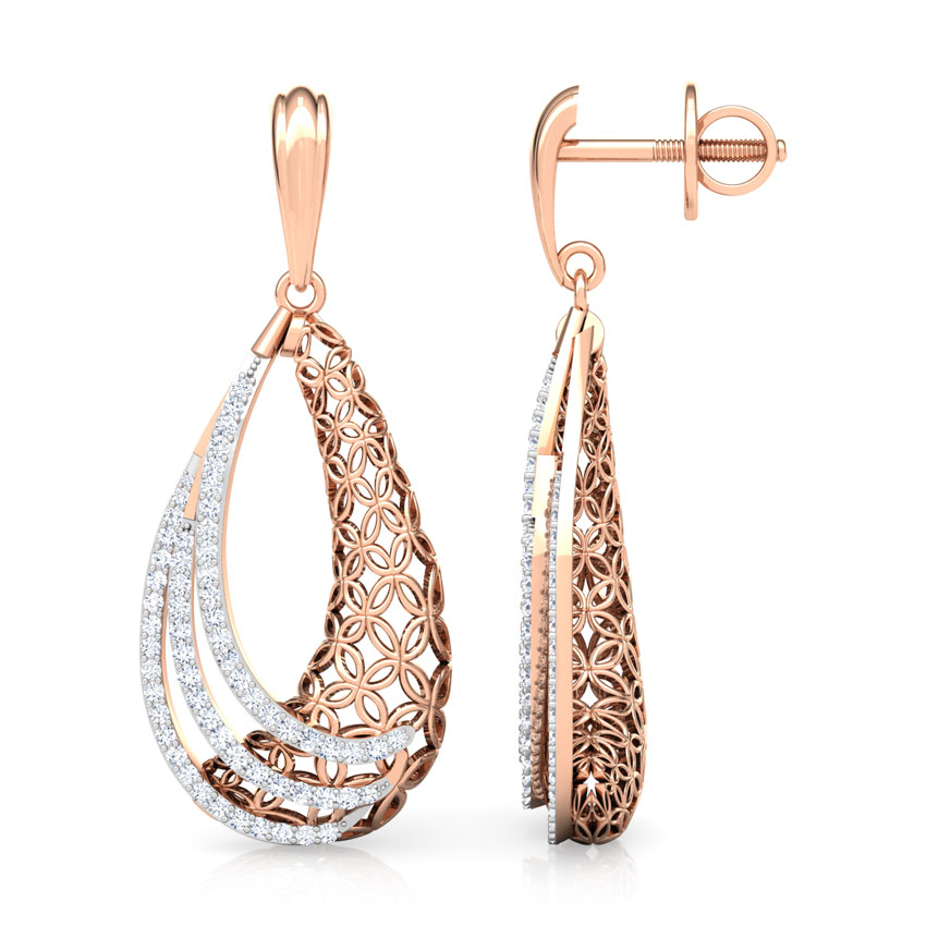 Frill Trellis Drop Earrings Frill Trellis Drop Earrings