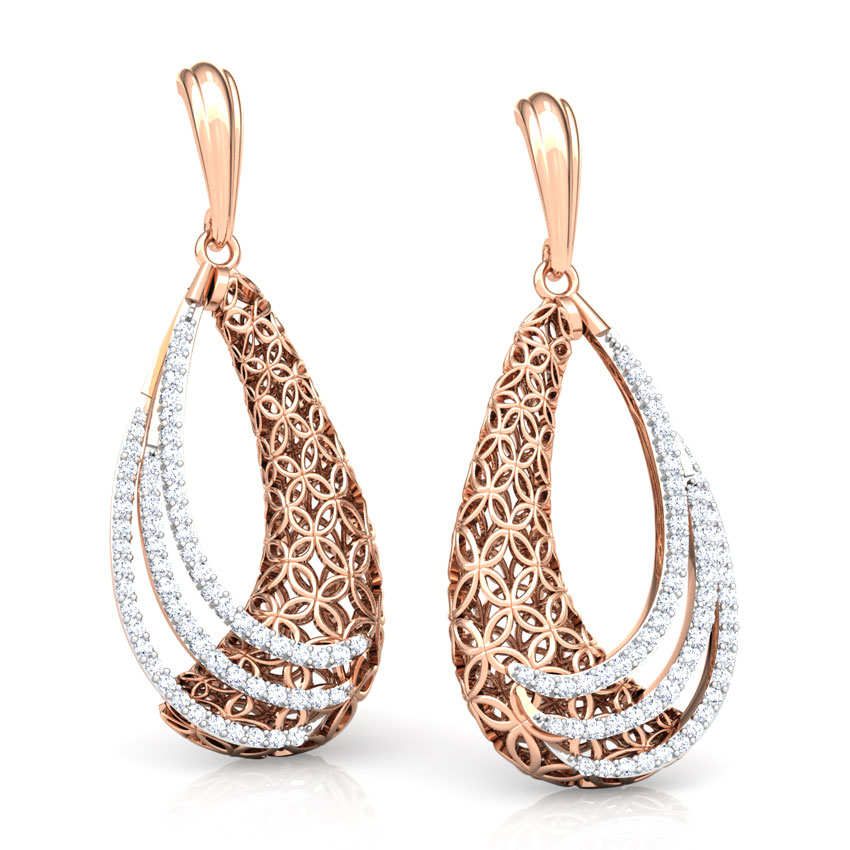 Frill Trellis Drop Earrings Frill Trellis Drop Earrings
