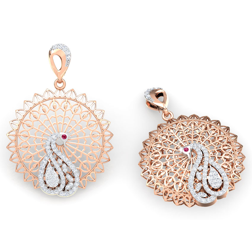 Elegance Trellis Gemstone Drop Earrings