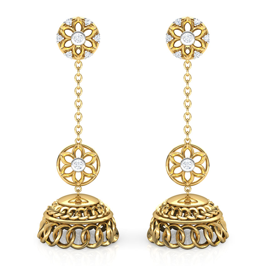 Kaleido Bell Multi-Style Jhumkas
