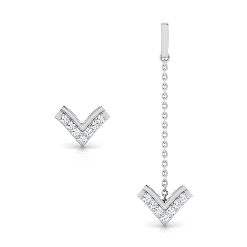 V & V Mismatched Earrings